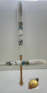 Original Louisville Slugger bats. 6 of them auctioned separately.